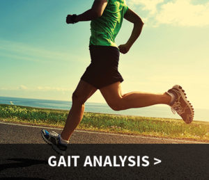 gait analysis, runner going past ocean